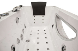 WANNA SPA Z HYDROMASAŻEM JACUZZI AQUAPEUTIC AQ-1659 TOP, 2-osobowa 180x92x60 cm
