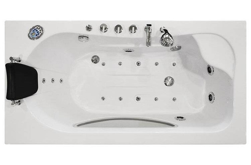 WANNA SPA Z HYDROMASAŻEM JACUZZI AQUAPEUTIC AQ-1633, PLUS 1-osobowa 168x86x60 cm, lewa