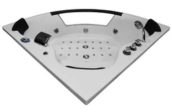 Wanna z hydromasażem narożna SPA AQ-1004 Turbo 2-osobowa, 152x152x56 cm