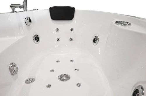 WANNA Z HYDROMASAŻEM NAROŻNA JACUZZI AQUAPEUTIC AQ-636 TOP, 2-osobowa 135x135x60 cm