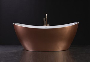 Wanna wolnostojąca Ravon Tulipano BIKOLOR PUROMETAL ANTIC