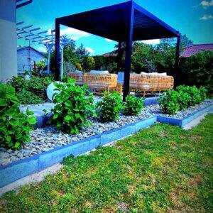 WYPRZEDAŻ!!! Pergola Ogrodowa Black/Gray 3x3