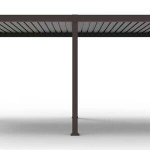 WYPRZEDAŻ!!! Pergola Ogrodowa Black/Gray 3x6 LED/ROLETY