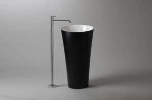 Umywalka wolnostojąca Ravon Saxo średnica 48 cm, bikolor personal