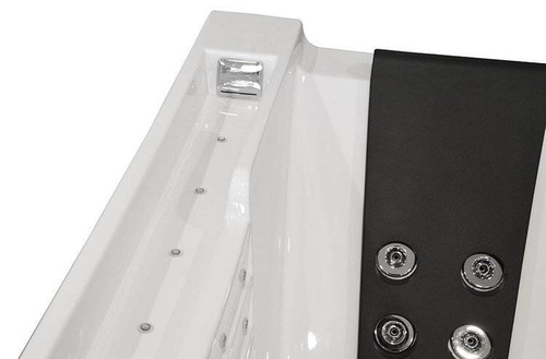 WANNA SPA Z HYDROMASAŻEM JACUZZI AQUAPEUTIC AQ-808, 2-osobowa 180x120x61cm lewa