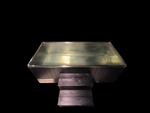 Wanna do kąpieli lodowych Coller RavonSpa Stal Nierdzewna 2300 x 900  x 70