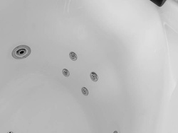 WANNA SPA Z HYDROMASAŻEM JACUZZI AQUAPEUTIC AQ-0076, 1-osobowa 170x85x59 cm, lewa