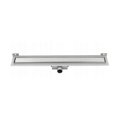 Przyścienny odpływ liniowy 60 CM, niski syfon 52 mm