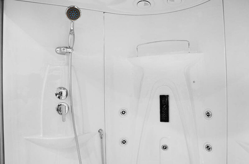 Kabino-sauna sucho-parowa z funkcją hydromasażu AQ-1549, 135X135X220 cm