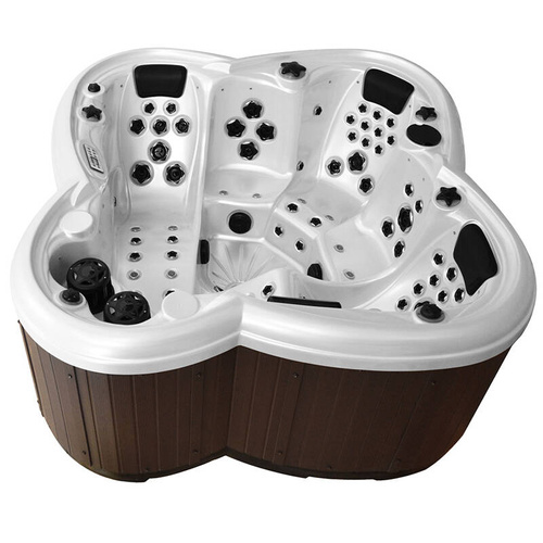 WANNA ZEWNĘTRZNA Z HYDROMASAŻEM AQUAPEUTIC 1538, 5-osobowa 220x220x99,5 cm