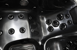 WANNA ZEWNĘTRZNA Z HYDROMASAŻEM AQUAPEUTIC 1661, 5-osobowa 200x200x80 cm, z obudową