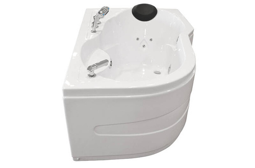 WANNA SPA Z HYDROMASAŻEM JACUZZI AQUAPEUTIC AQ-202, 1-osobowa 150x100x62 cm, prawa