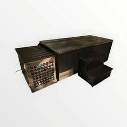 Wanna do kąpieli lodowych Coller RavonSpa Stal Nierdzewna 2300 x 900  x 70