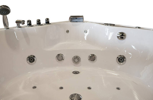 WANNA SPA Z HYDROMASAŻEM JACUZZI AQUAPEUTIC AQ-1638, 2-osobowa 150x150x55,5 cm