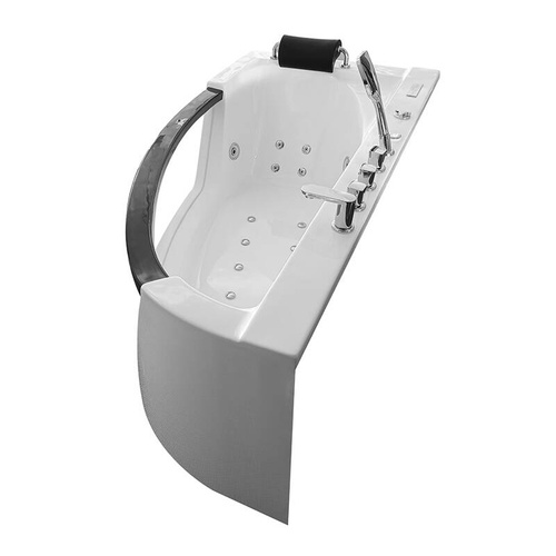 WANNA SPA Z HYDROMASAŻEM JACUZZI AQUAPEUTIC AQ-0076, 1-osobowa 170x85x59 cm, lewa