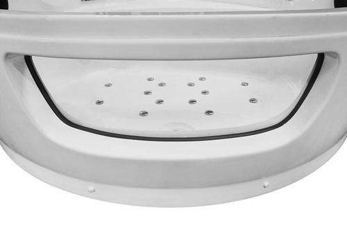 Kabino-sauna sucho-parowa z funkcją hydromasażu AQ-1549, 135X135X220 cm