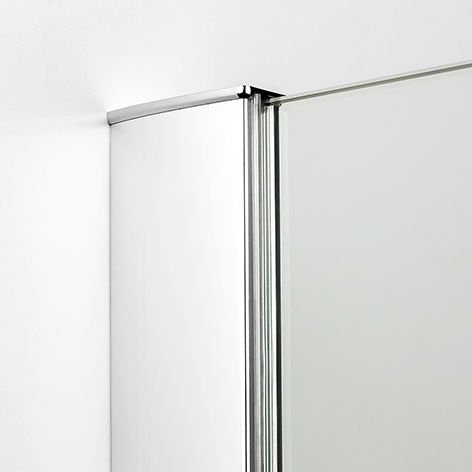 Kabina walk in 80x195, profil srebrny