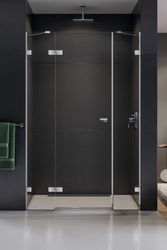 Drzwi prysznicowe Eventa Plus 150x200 cm, srebrny, strona lewa lub prawa.