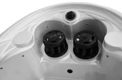 WANNA ZEWNĘTRZNA Z HYDROMASAŻEM AQUAPEUTIC 1538, 5-osobowa 220x220x99,5 cm