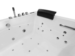 DUŻA WANNA SPA Z HYDROMASAŻEM JACUZZI AQUAPEUTIC AQ-185 2-osobowa 180x150x72cm