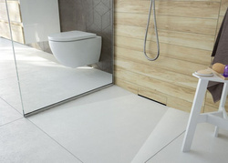 Odpływ liniowy ścienny wall 90 cm, do wypełnienia płytką, niski syfon 52 mm