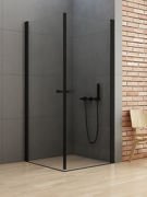 Kabina prysznicowa prostokątna New Soleo Black 80x70x195