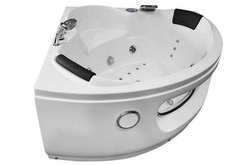 WANNA SPA Z HYDROMASAŻEM JACUZZI AQUAPEUTIC AQ-101 TOP, 2-osobowa 140x140x68cm