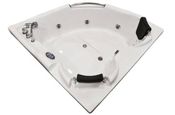 WANNA Z HYDROMASAŻEM NAROŻNA JACUZZI AQUAPEUTIC AQ-311, 2-osobowa 150x150x75 cm