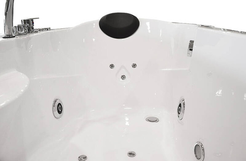 WANNA SPA Z HYDROMASAŻEM JACUZZI AQUAPEUTIC AQ-202, 1-osobowa 150x100x62 cm, prawa