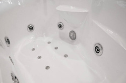 WANNA SPA Z HYDROMASAŻEM JACUZZI AQUAPEUTIC AQ-202, 1-osobowa 150x100x62 cm, prawa