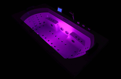 WANNA SPA Z HYDROMASAŻEM JACUZZI AQUAPEUTIC 0011A, 2-osobowa 180x90x70 cm