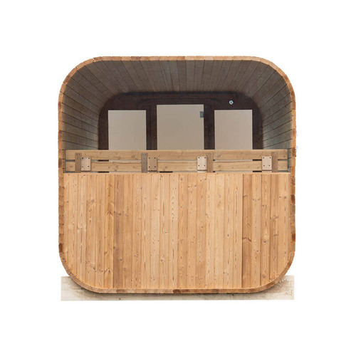 Sauna sucha fińska ogrodowa, 8-osobowa 210x210x300 cm