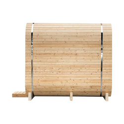Sauna sucha fińska ogrodowa, 6-osobowa 210x210x240 cm