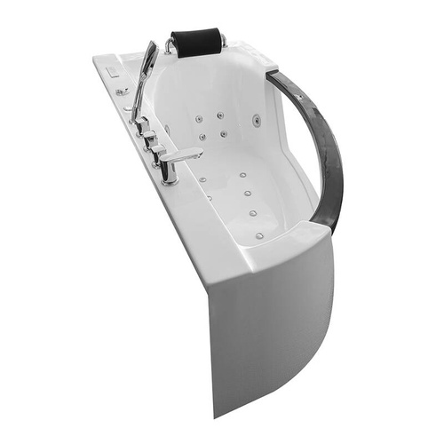 WANNA SPA Z HYDROMASAŻEM JACUZZI AQUAPEUTIC AQ-0076, 1-osobowa 170x85x59 cm, prawa