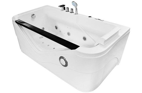 WANNA SPA Z HYDROMASAŻEM JACUZZI AQUAPEUTIC AQ-61, 1-osobowa, 170x85x62 cm, prawa