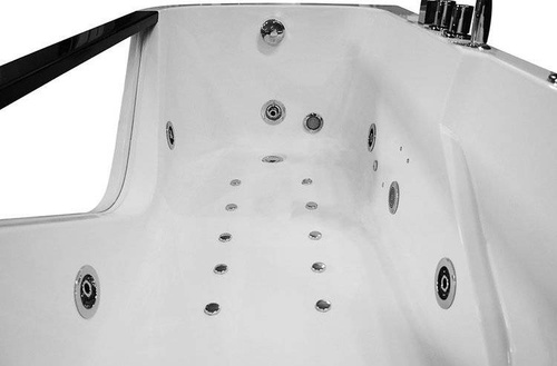 WANNA SPA Z HYDROMASAŻEM JACUZZI AQUAPEUTIC AQ-61, 1-osobowa, 170x85x62 cm, prawa