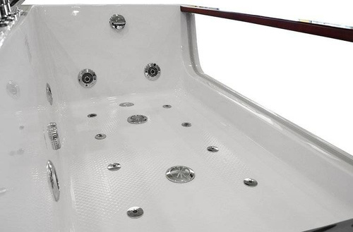 WANNA SPA Z HYDROMASAŻEM JACUZZI AQUAPEUTIC AQ-807, 1-osobowa 180x90x59cm lewa