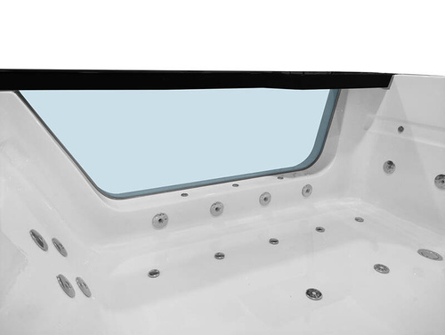 WANNA SPA Z HYDROMASAŻEM JACUZZI AQUAPEUTIC AQ-180 2-osobowa 173x120x68 cm, PRAWA