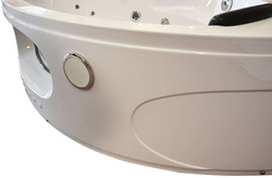 WANNA SPA Z HYDROMASAŻEM JACUZZI AQUAPEUTIC AQ-1638 PLUS, 2-osobowa 150x150x55,5 cm