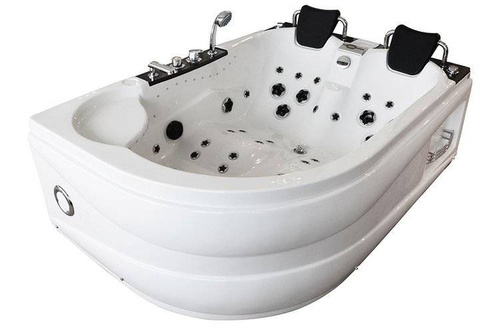 WANNA SPA Z HYDROMASAŻEM JACUZZI AQUAPEUTIC 162, 180x122x59 cm, prawa