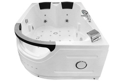 WANNA SPA Z HYDROMASAŻEM JACUZZI AQUAPEUTIC AQ-1665 PRESTIGE, 2-osobowa, 180x120x63 cm, lewa