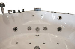 WANNA SPA Z HYDROMASAŻEM JACUZZI AQUAPEUTIC AQ-1638, 2-osobowa 150x150x55,5 cm
