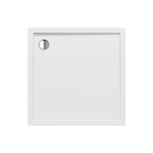 Brodzik New Cantare 90x90x4,5 cm, biały połysk