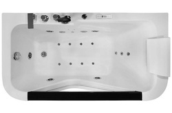 WANNA SPA Z HYDROMASAŻEM JACUZZI AQUAPEUTIC AQ-61, 1-osobowa 150x80x62 cm, prawa