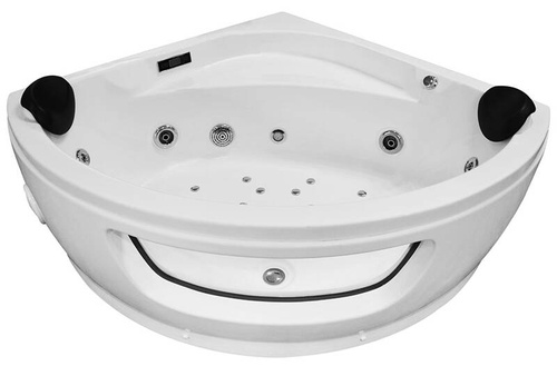 Kabino-sauna sucho-parowa z funkcją hydromasażu AQ-1549, 135X135X220 cm