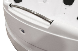 WANNA Z HYDROMASAŻEM NAROŻNA JACUZZI AQUAPEUTIC AQ-311, 2-osobowa 150x150x75 cm