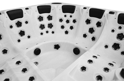 WANNA ZEWNĘTRZNA Z HYDROMASAŻEM AQUAPEUTIC 1343 6-osobowa, 230X230X95 CM