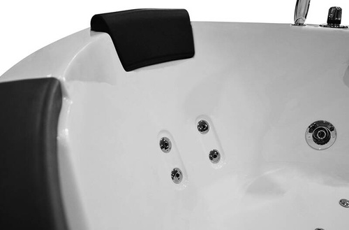 Wanna z hydromasażem narożna SPA AQ-1004 2-osobowa, 152x152x56 cm