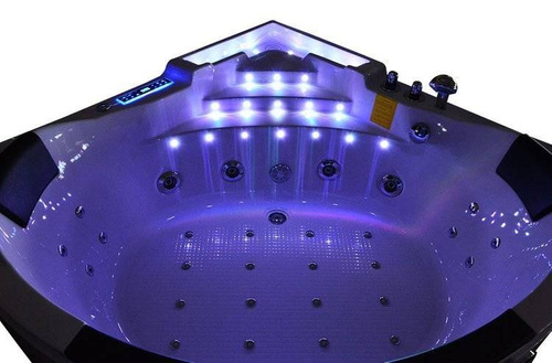 WANNA SPA Z HYDROMASAŻEM JACUZZI AQUAPEUTIC AQ-1678, 2-osobowa 150x150x62 cm