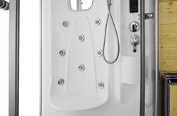 Kabino-sauna sucho-parowa z funkcją hydromasażu AQ-706,165X105X215 CM